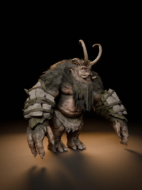 Mächtiger Troll