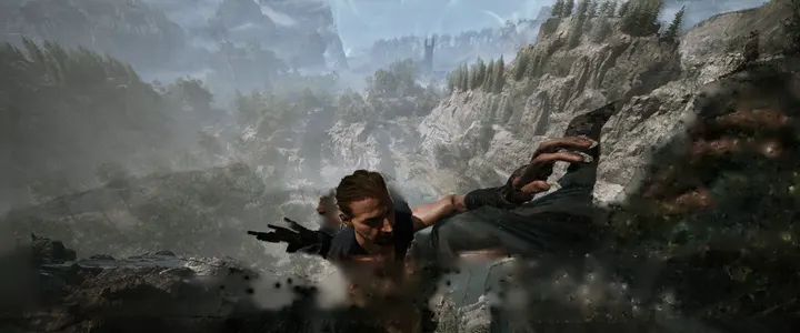 Mit Köcher an der Felswand, Gothic 1 Remake