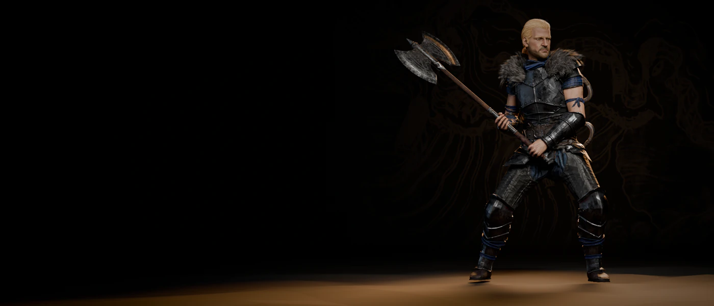 Söldner mit der Trollfaust in der Söldnerrüstung, Gothic 1 Remake