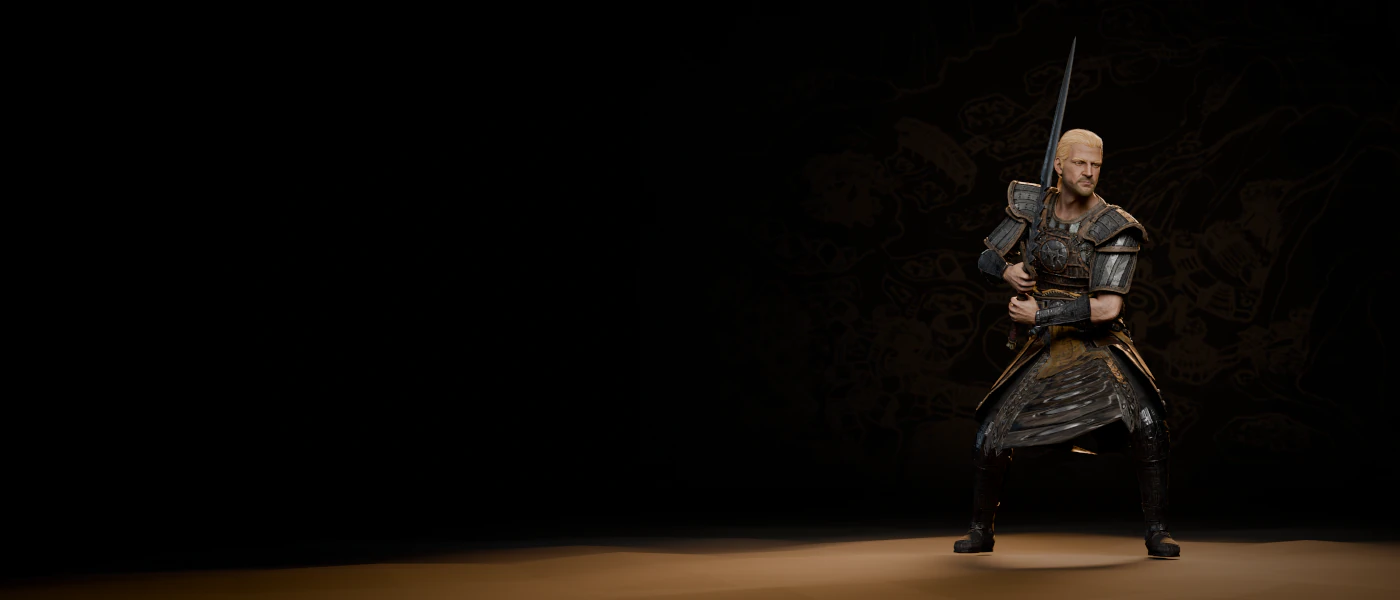 Templer mit dem Rachestahl in der Templerrüstung, Gothic 1 Remake